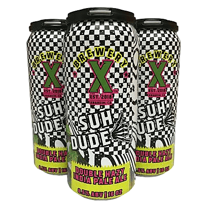 Brewery X Suh Dude Double Hazy IPA 4pk 16oz Can