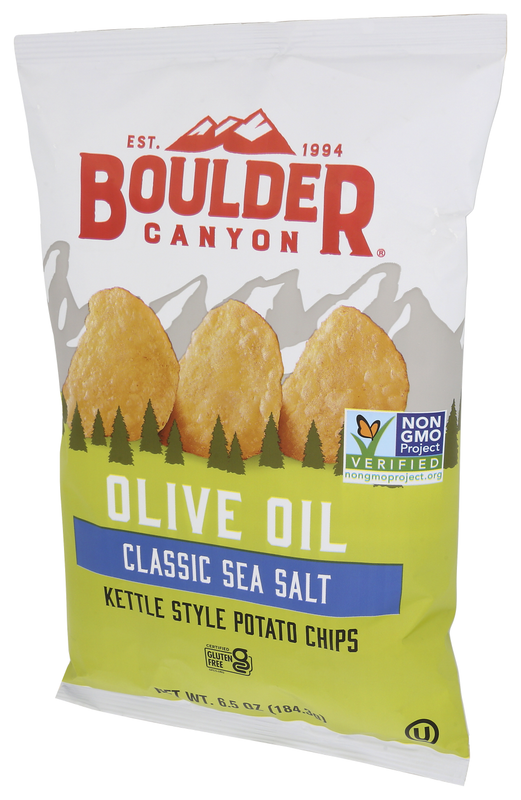 Boulder Canyon Classic Sea Salt Kettle Cooked Potato Chips 6.5oz