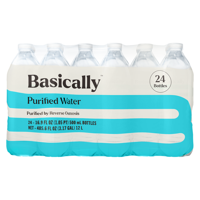 Basically Purified Water 24ct 16.9oz