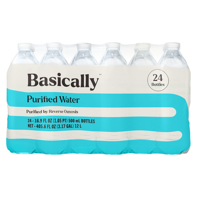 Basically, Purified Water 24ct 16.9oz