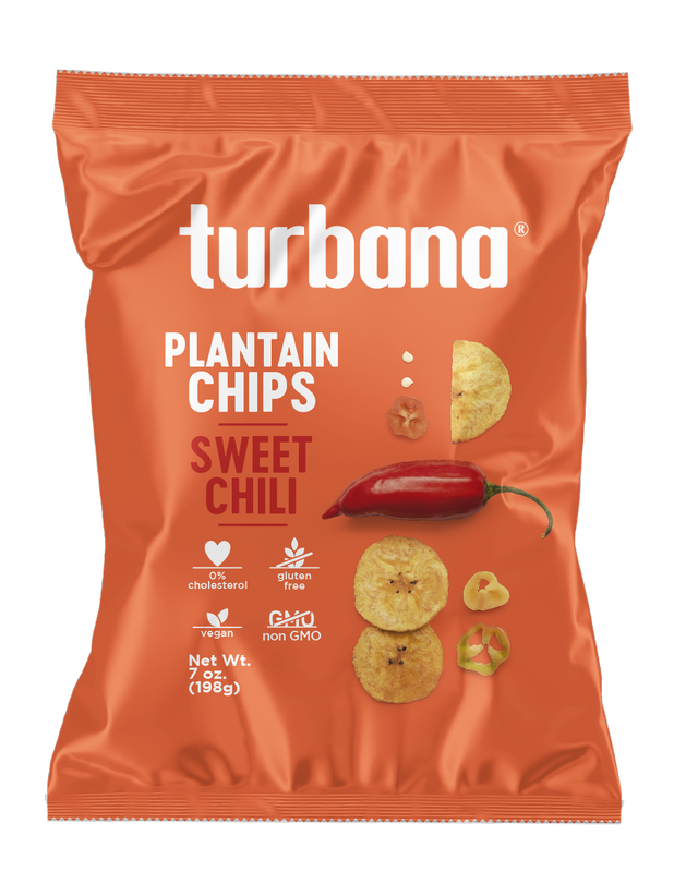 Turbana Sweet Chili Plantain Chips 7oz Bag