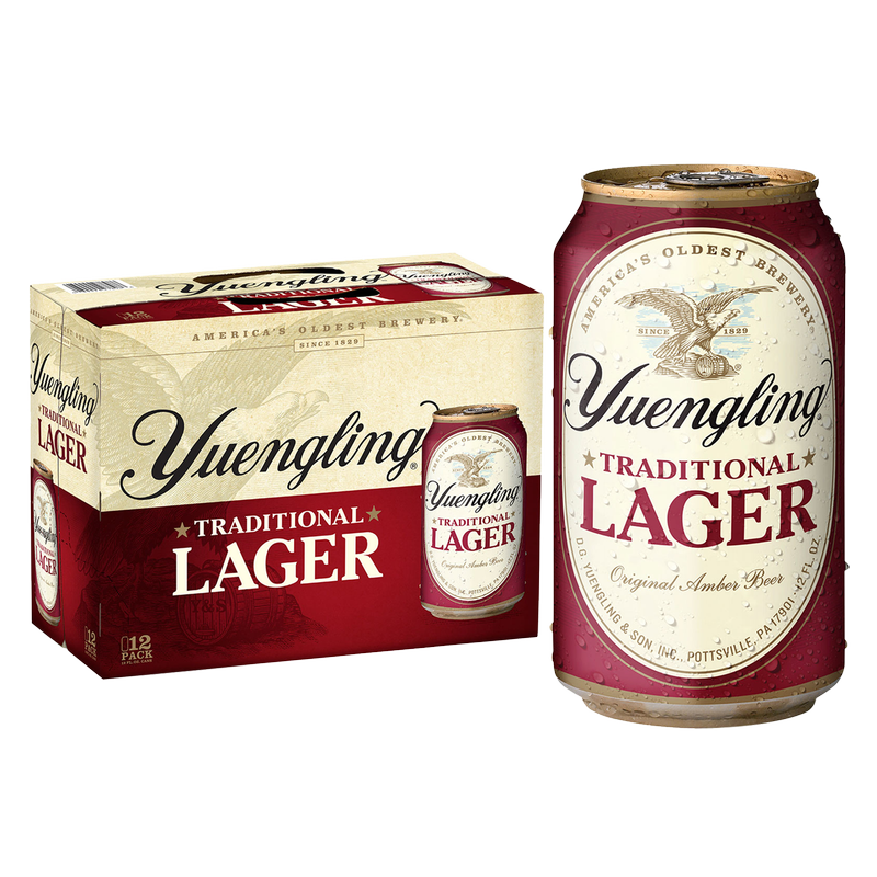 Yuengling Lager 12pk 12oz Can 4.5% ABV
