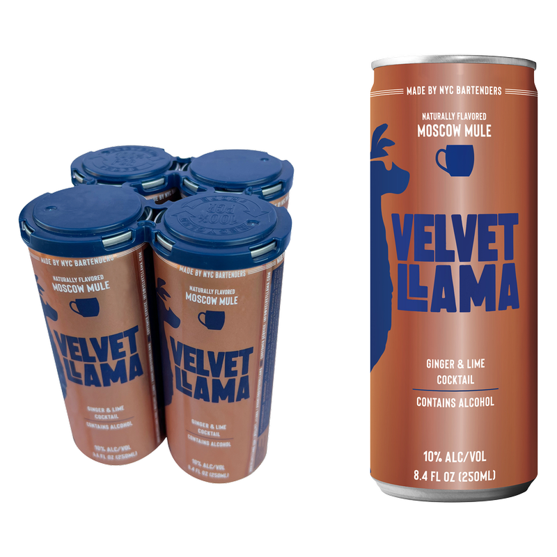 Velvet Llama Moscow Mule 4pk 8.4oz (20 Proof)