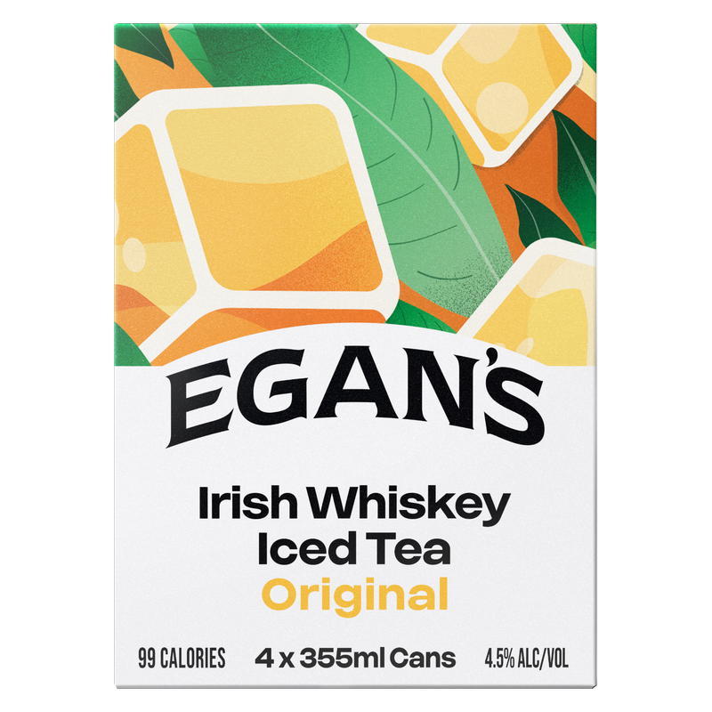 Egan's Irish Whiskey Iced Tea 4pk 12oz Can