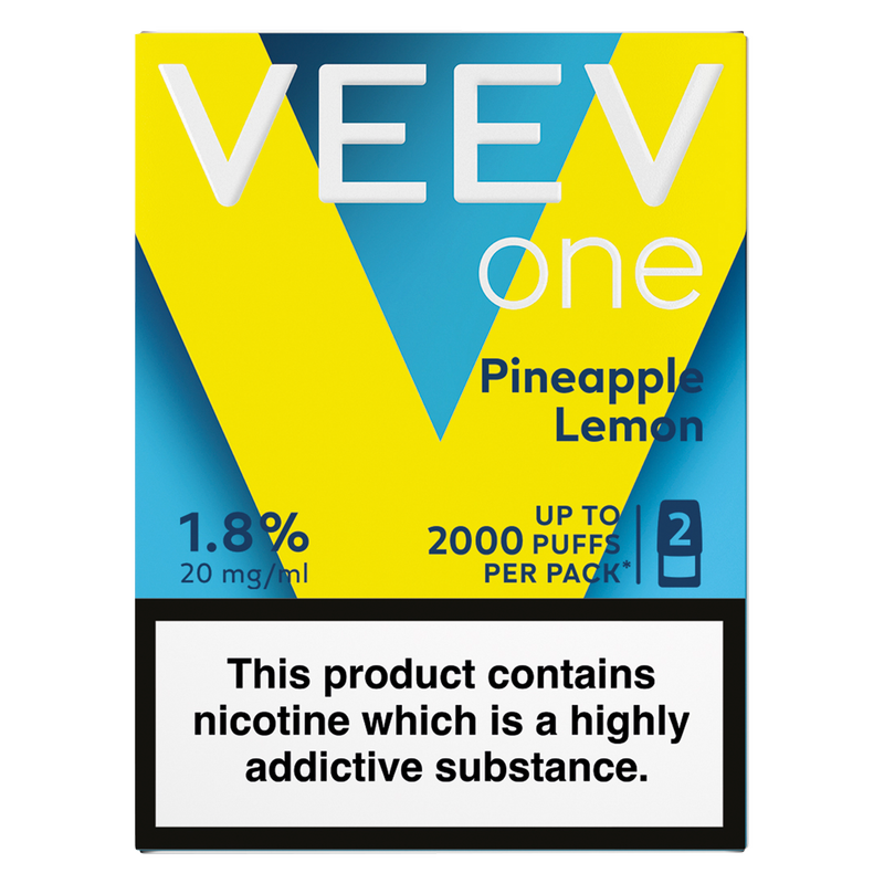 VEEV One Pineapple Lemon 1.8%, 1pcs