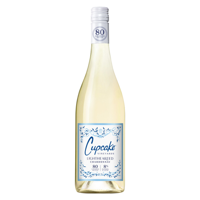 Cupcake® Vineyards Chardonnay, White Wine, California 2019, 1 ct, 750ml Bottle