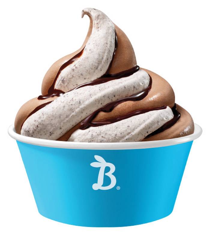 Blue Bunny Cookies & Cream Soft Pint 16 oz