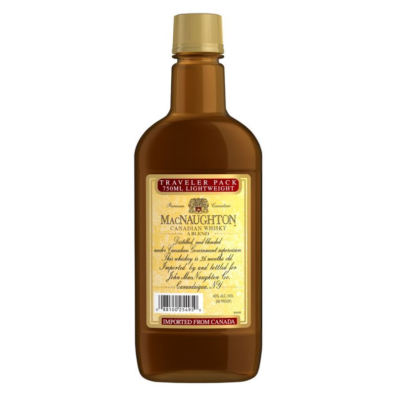 Macnaughton Canadian Whiskey 750ml (80 Proof)