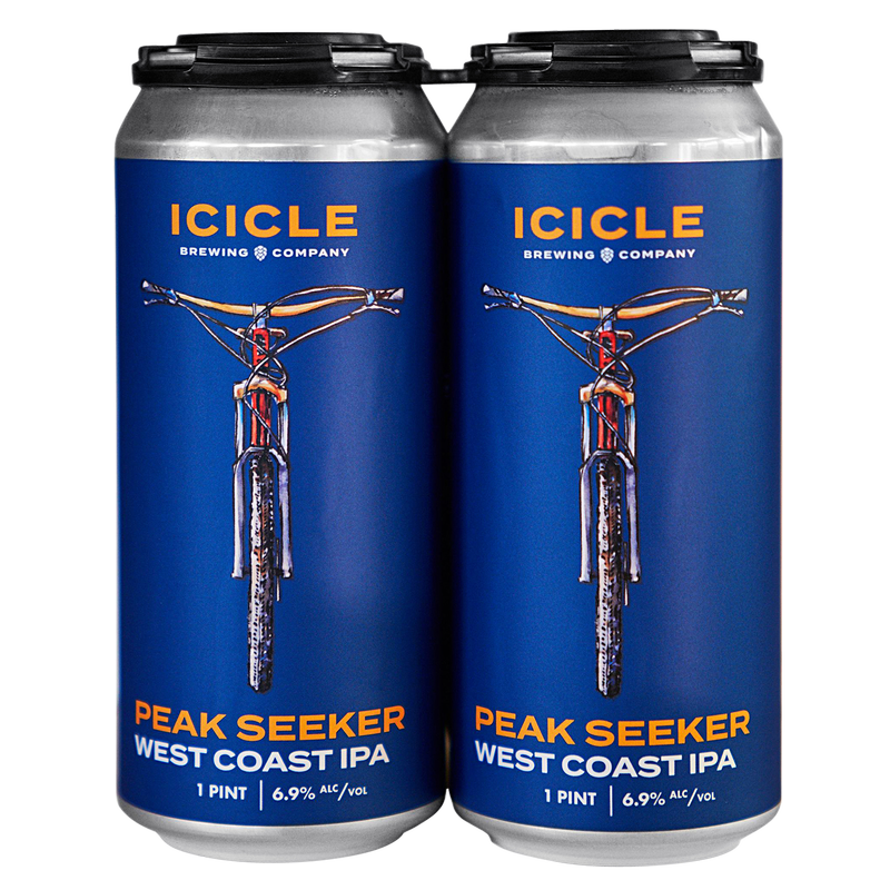 Icicle Brewing Co. West Coast IPA Series - Peak Seeker 4pk 16oz Cans