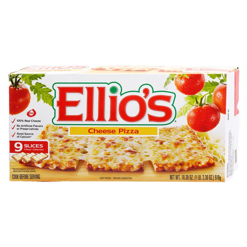 Ellio's Cheese Pizza 9ct