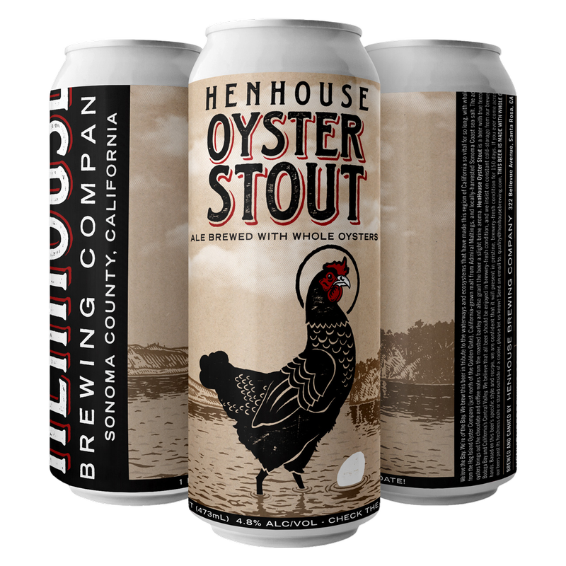 HenHouse Brewing Co. Oyster Stout 4pk 16oz Can