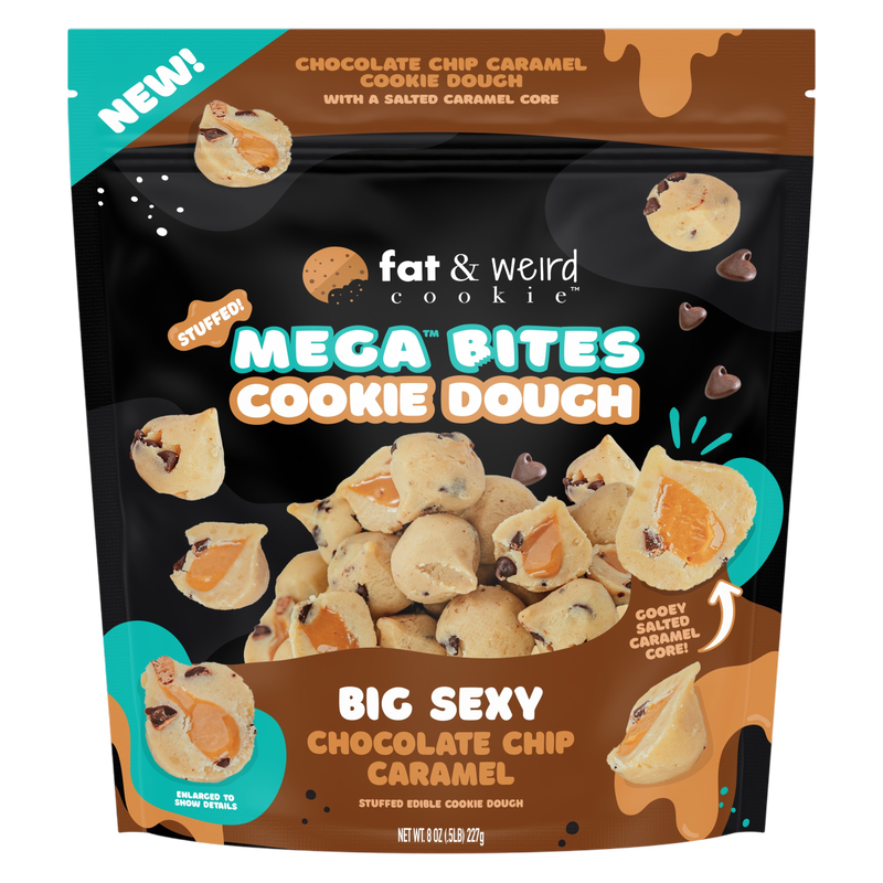 Fat and Weird Cookie Mega Cookie Dough Bites 8oz - Big Sexy 