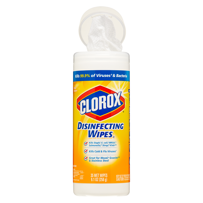 Clorox Lemon Fresh Disinfecting Wipes 35ct