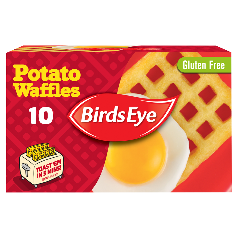 Birds Eye 10 Potato Waffles, 567g