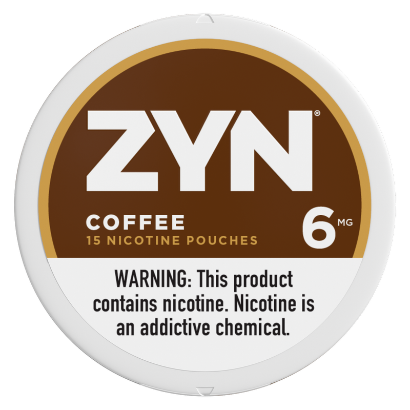 ZYN Nicotine Pouches Coffee 6mg 15ct