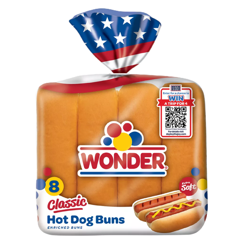Wonder Classic Hotdog Buns - 13oz/8ct