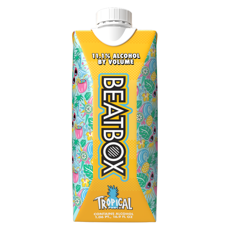 Beatbox Tropical Punch Malt 500ml 11% Abv