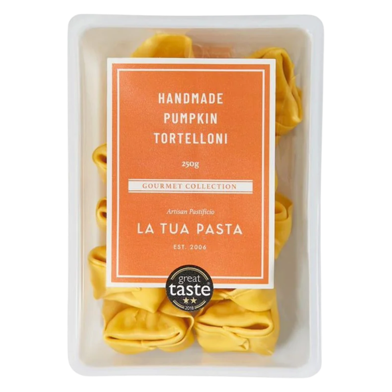 La Tua Pasta Pumkin & Ricotta Tortelloni, 250g