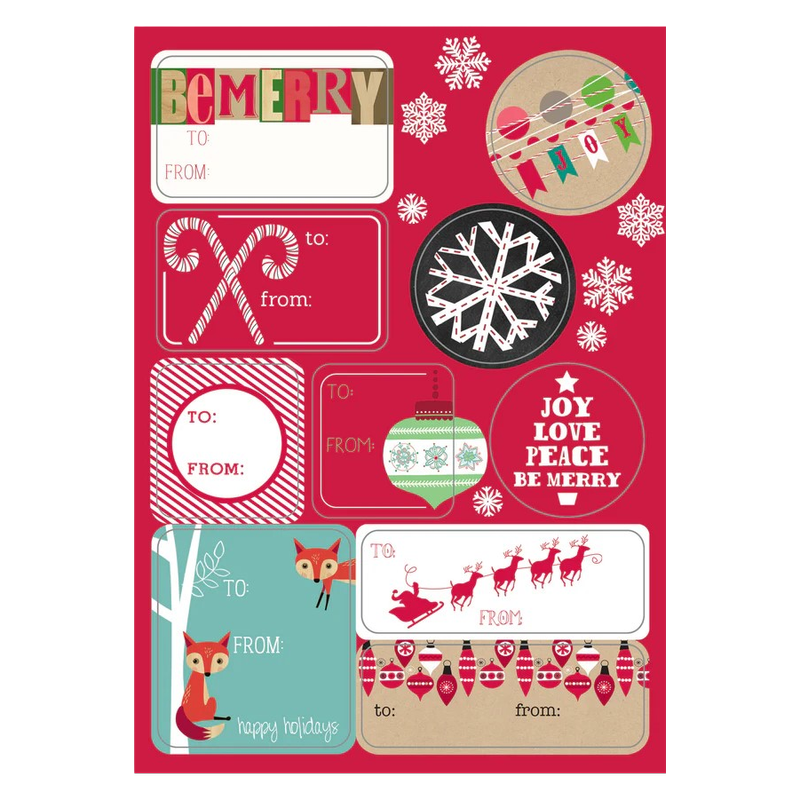 Holiday Fun Label Pack