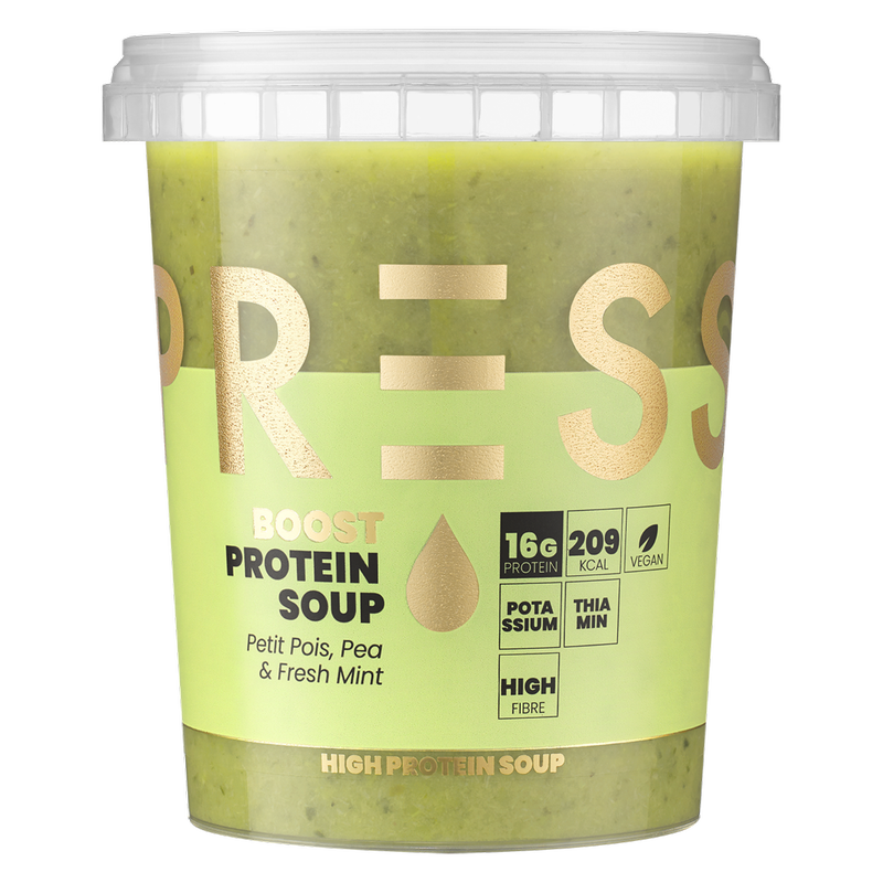 PRESS Petit Pois, Peas & Fresh Mint Protein Soup, 485g