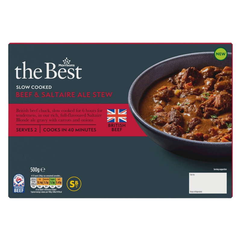 Morrisons The Best Beef In Saltaire Ale Casserole, 500g