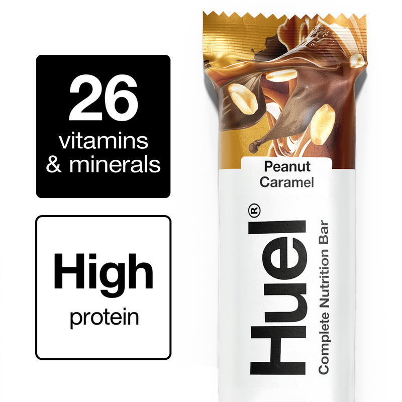 Huel Peanut Caramel Complete Nutrition Bar, 55g