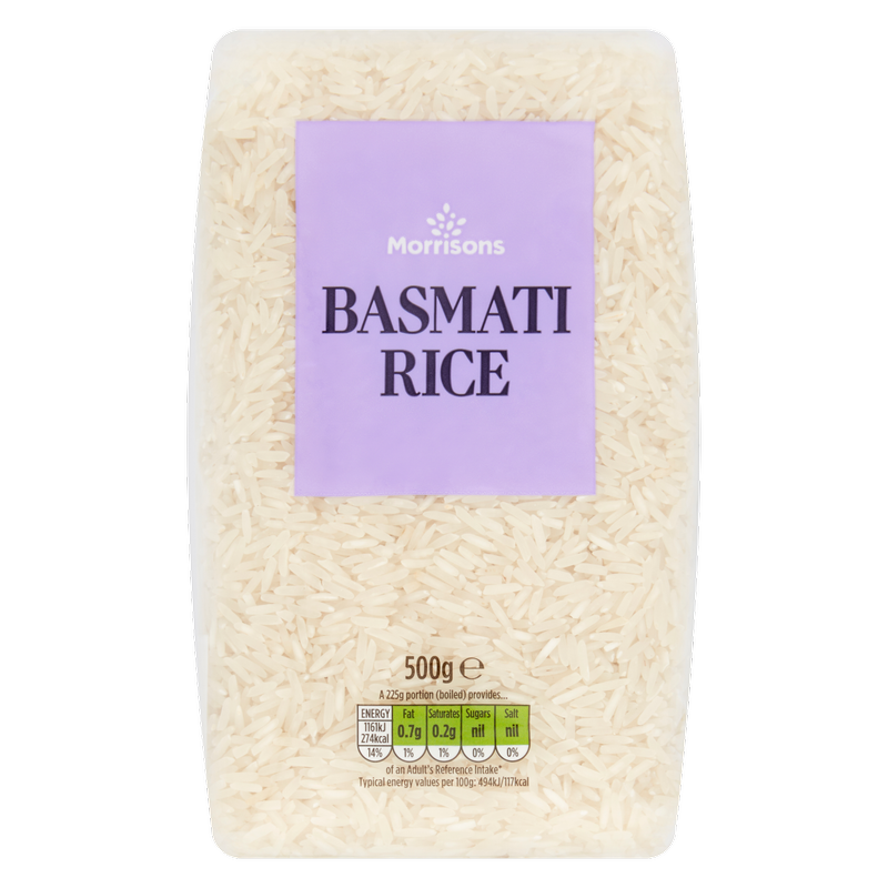 Morrisons Basmati Rice, 500g