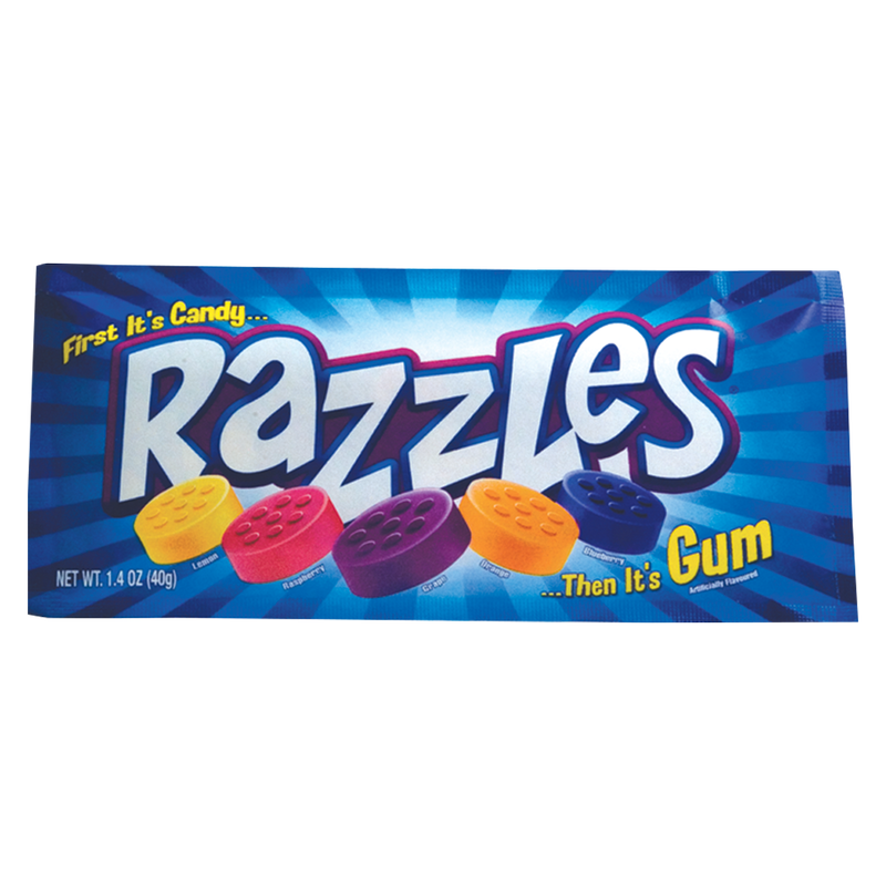 Razzles Original Candy Gum 1.4oz