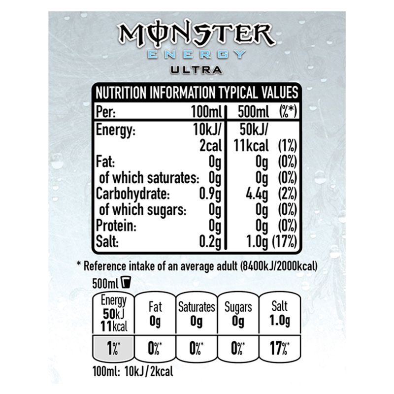 Monster Energy Ultra, 500ml