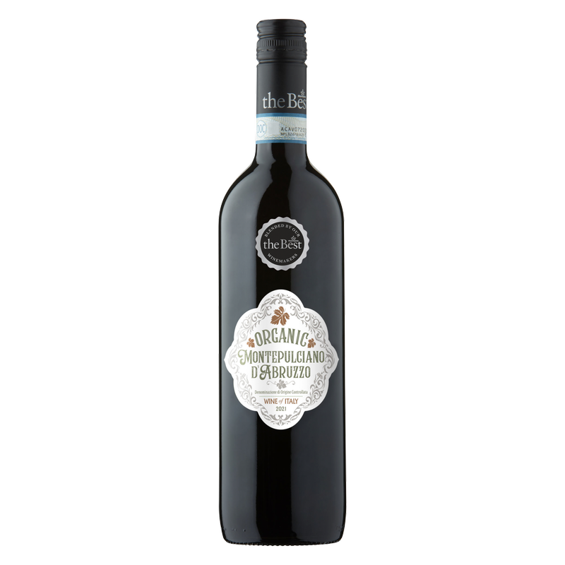 Morrisons The Best Organic Montepulciano D'Abruzzo, 75cl