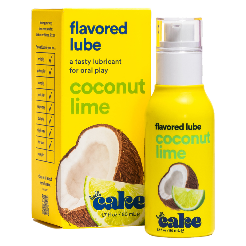 Hello Cake Coconut Lime Flavored Lube