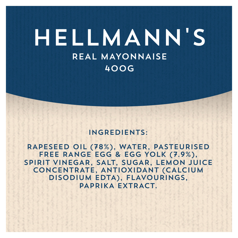 Hellmann's Real Mayonnaise, 400g