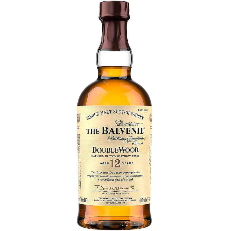 The Balvennie Double Wood 12 Year Old Single Malt Scotch Whisky, 70cl