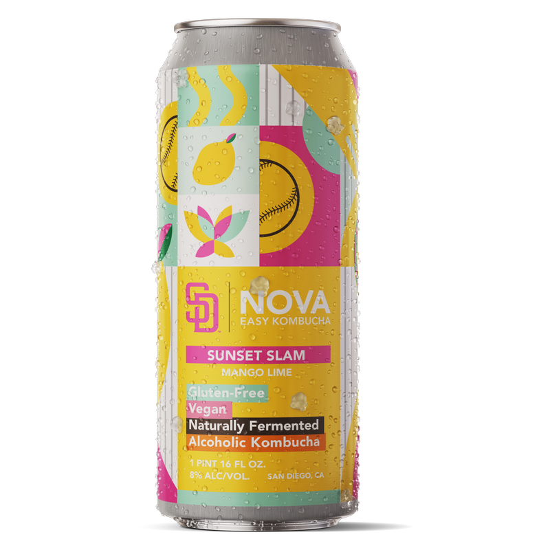NOVA Kombucha Sunset Slam 6pk 12oz Can