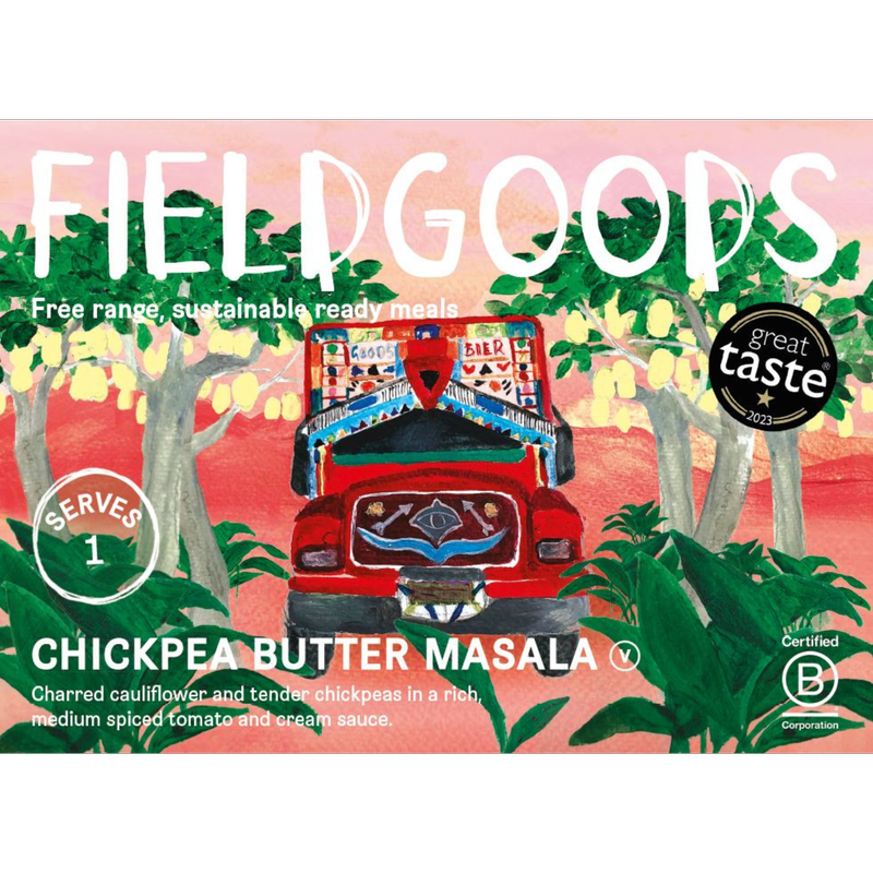 FieldGoods Chickpea & Cauliflower Butter Masala - For One, 320g