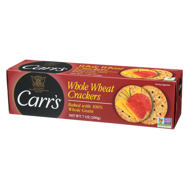 Carr's Whole Wheat Crackers 7oz