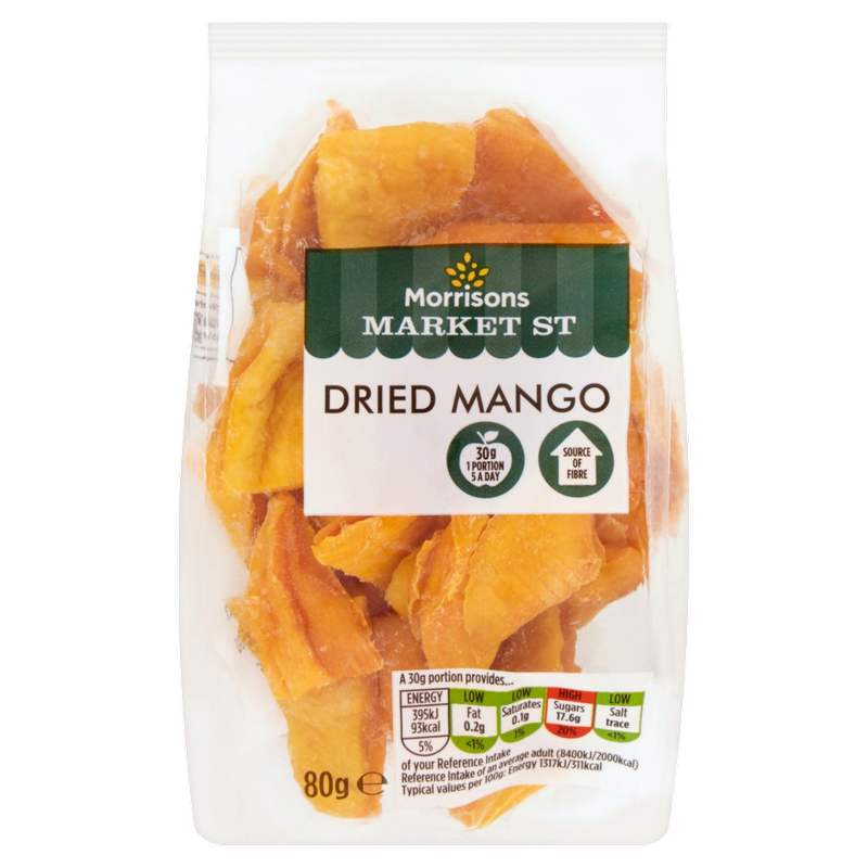 Morrisons Dried Mango, 80g