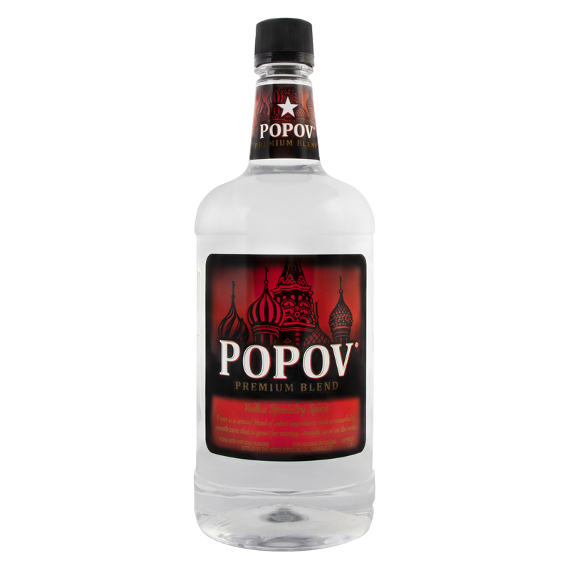 Popov Vodka 1.75L (80 Proof)