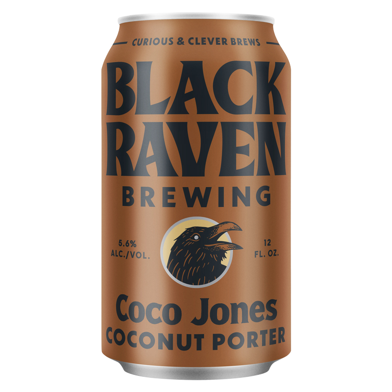 Black Raven Coco Jones Coconut Porter 6pk 12oz Can