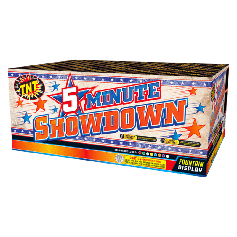 The 5 Minute Showdown Fountain Fireworks