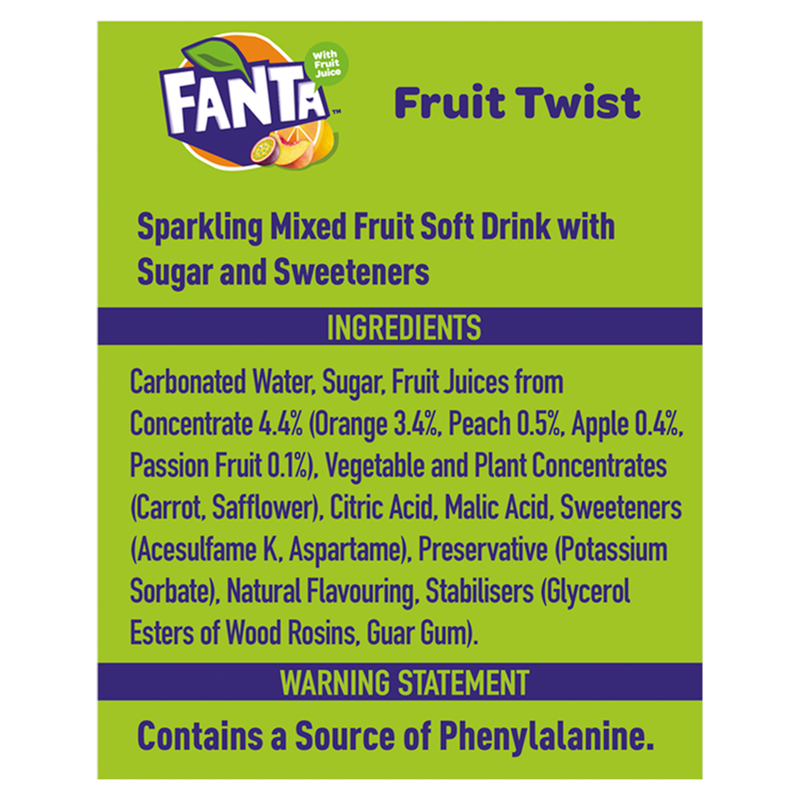 Fanta Fruit Twist, 500ml