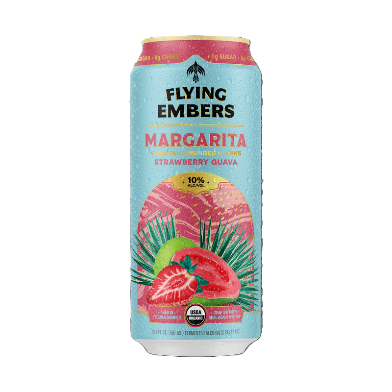 Flying Embers Strawberry Guava Margarita Single 19.2oz Can 10% ABV