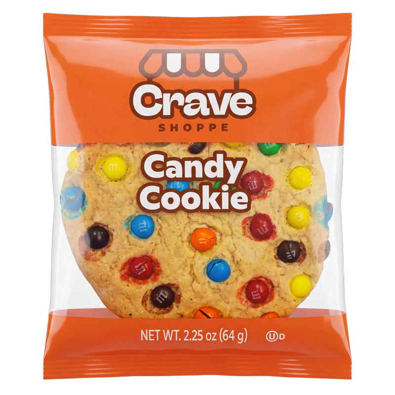 Crave Shoppe Big Candy Cookie  2.25oz