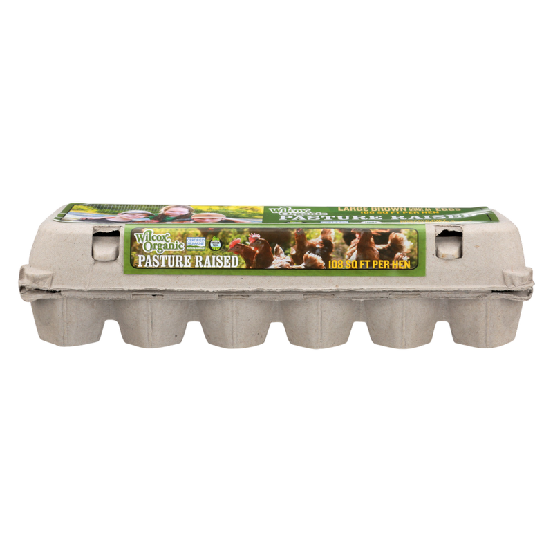 Wilcox Farms Mobile Pasture-Raised Large Brown Eggs - 12ct 