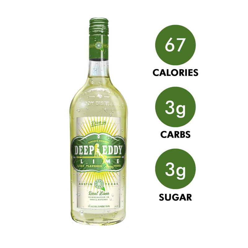 Deep Eddy Lime Vodka 50ml (70 Proof)