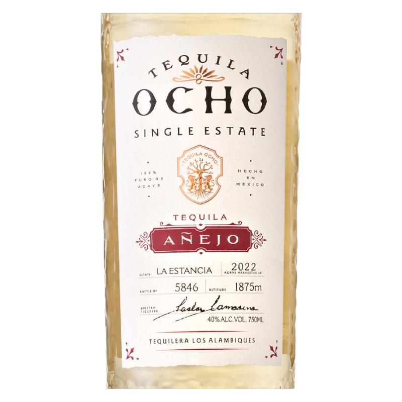 Tequila Ocho Anejo 750ml