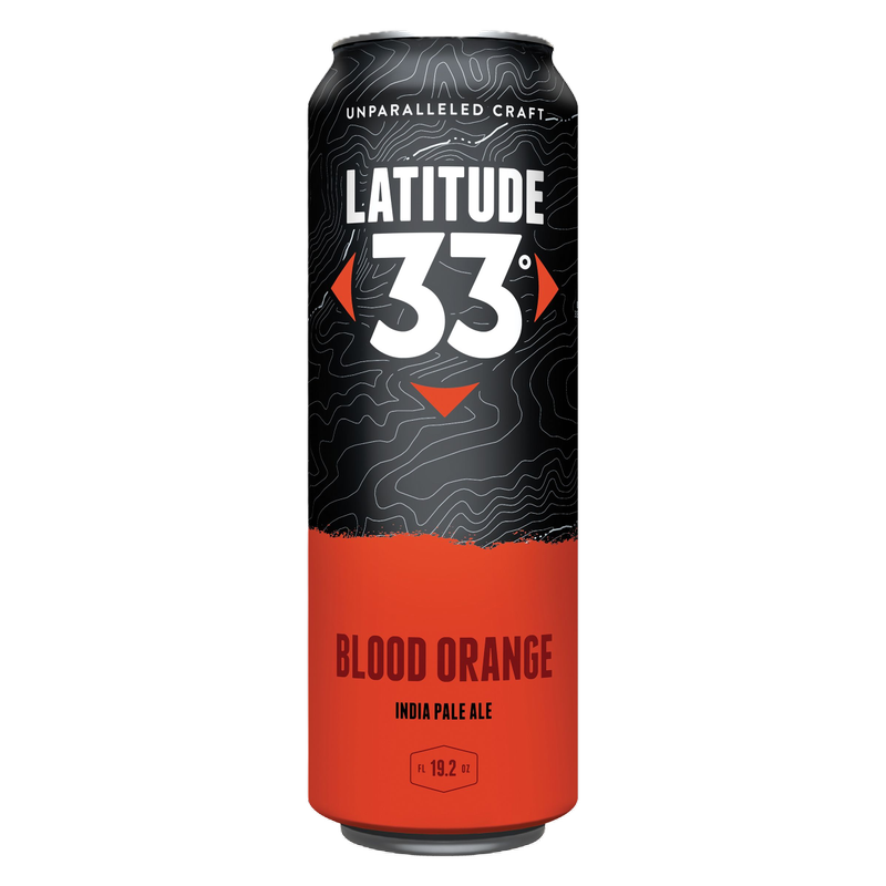 Latitude 33 Brewing Blood Orange IPA (19.2 OZ CAN)