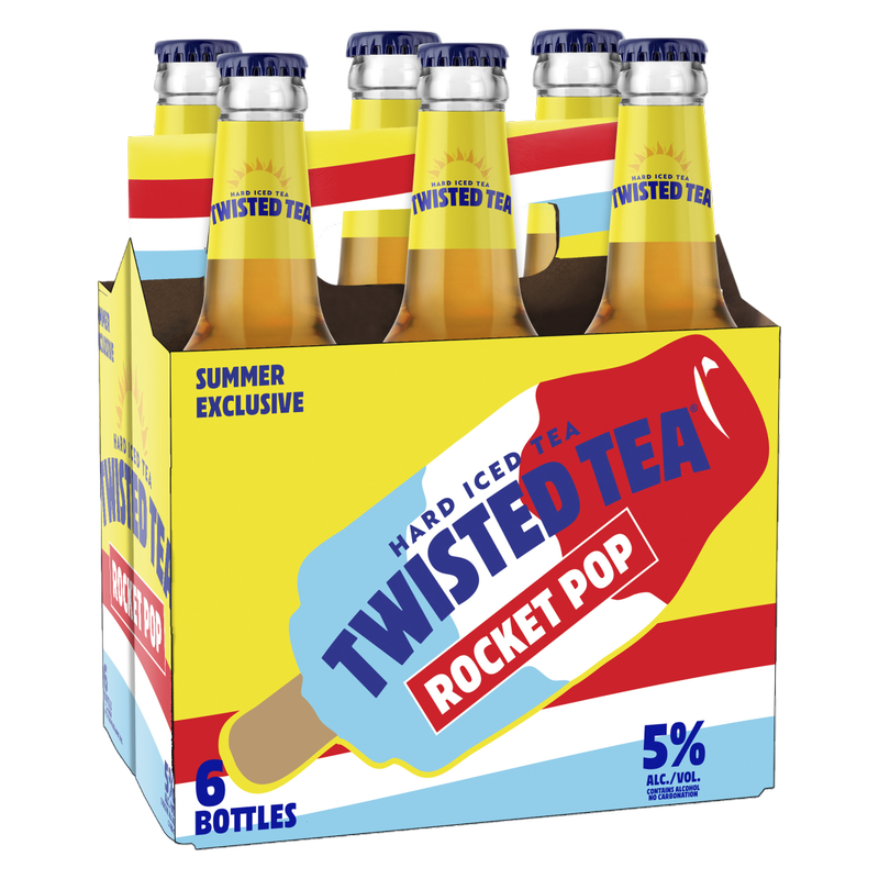 Twisted Tea Rocket Pop 6pk 12oz Btl 5.0% ABV
