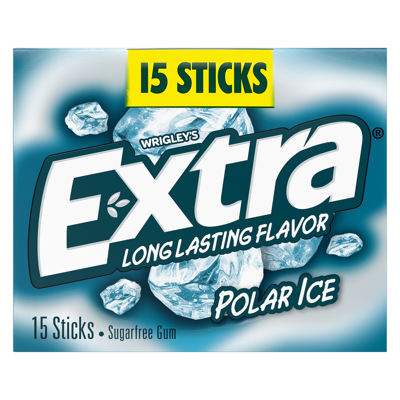 Extra Polar Ice Sugarfree Gum 15ct