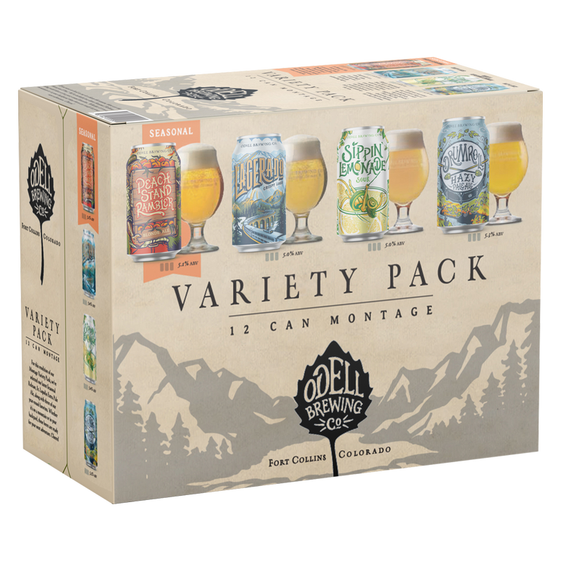 Odell Montage Variety Pack 12pk 12oz Can